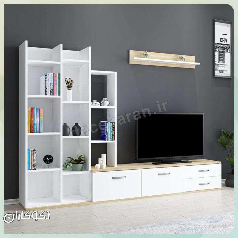 میز تلویزیون + شلف دکوکاران مدل MV110