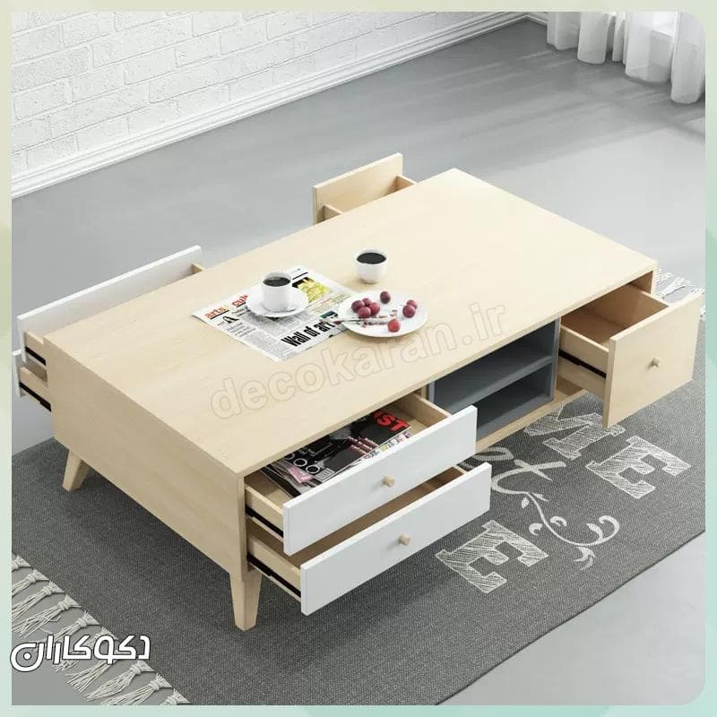 میز جلو مبلی دکوکاران مدل MJ112