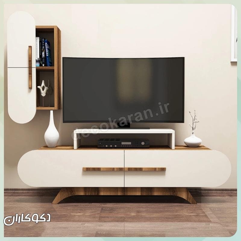 میز تلویزیون بهمراه شلف دکوکاران مدل MV120