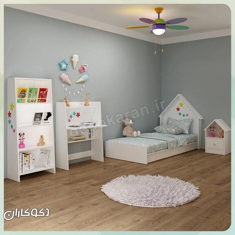سرویس خواب نوجوان دکوکاران مدل SVN102