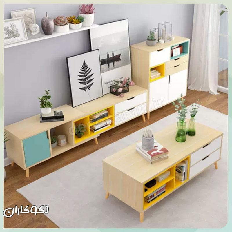 میز جلو مبلی دکوکاران مدل MJ114
