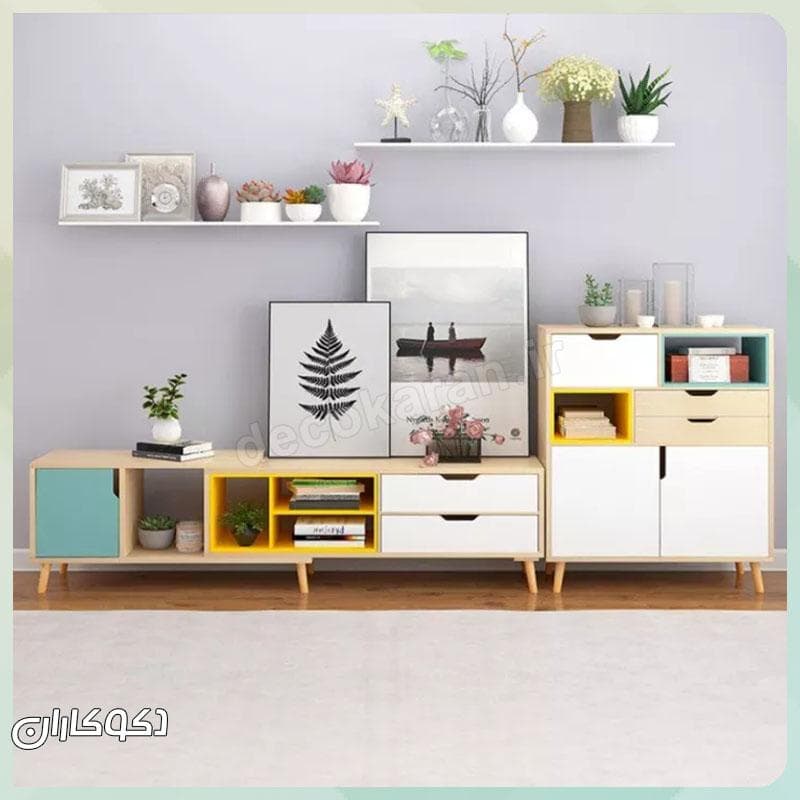 میز تلویزیون متحرک دکوکاران مدل mv127