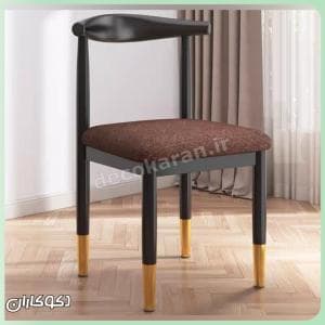 بدنه مشکی پارچه قهوه ای