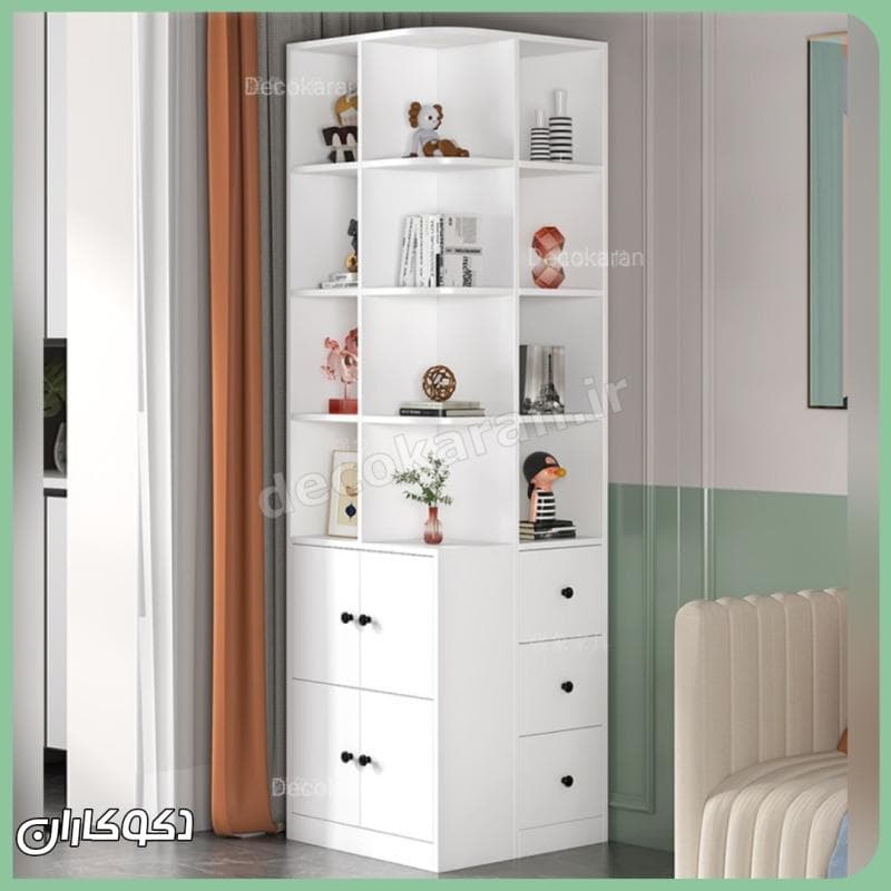 کتابخانه کنج دکوکاران مدل K158