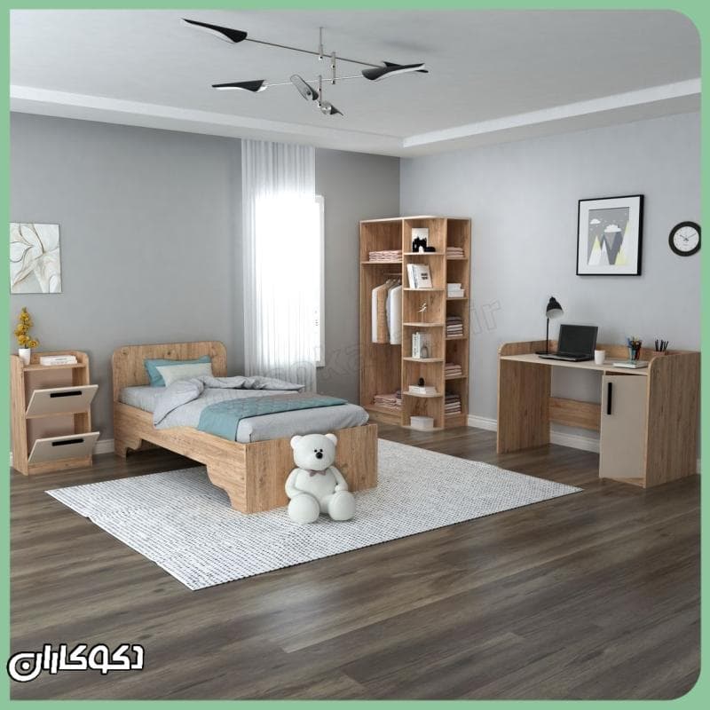 سرویس خواب نوجوان دکوکاران مدل SVN109