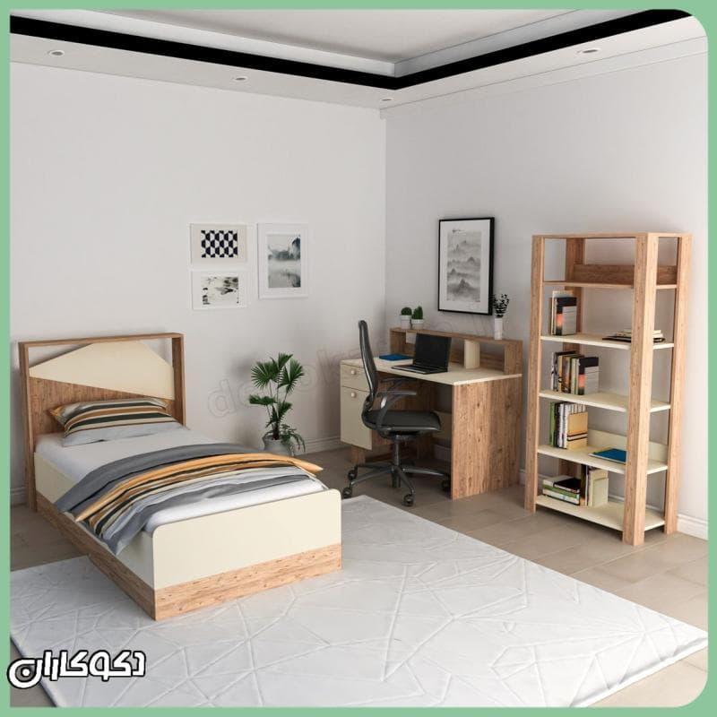 سرویس خواب نوجوان دکوکاران مدل SVN111