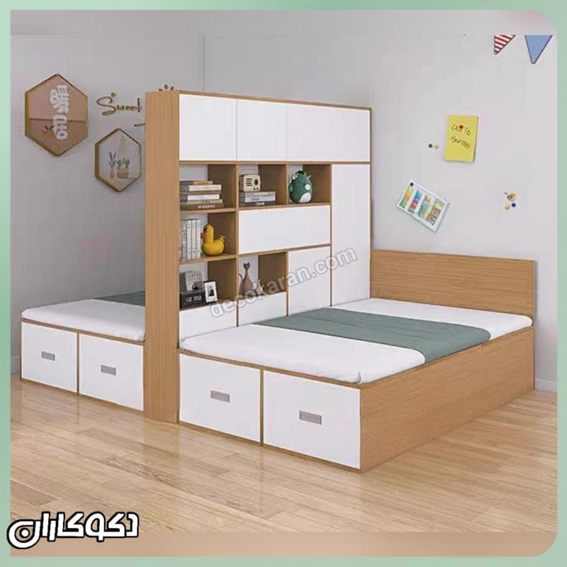 تخت خواب دوقلو مدل TK121