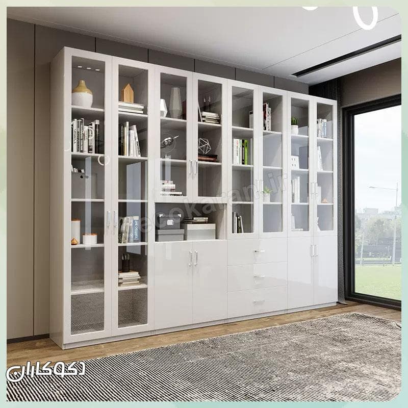 بوفه + کتابخانه دکوکاران مدل B109