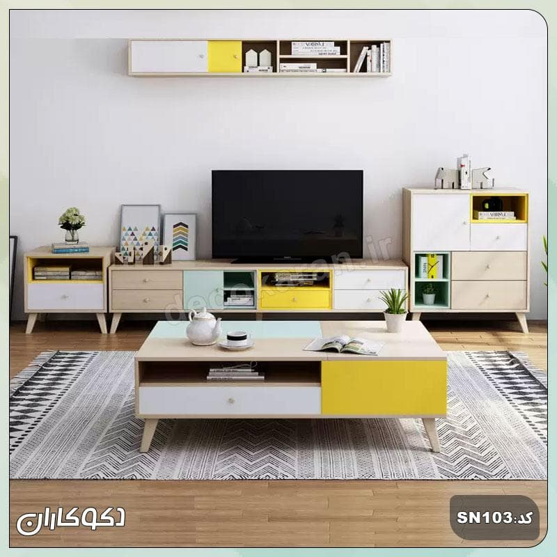 ست اتاق نشیمن دکوکاران مدل SN103