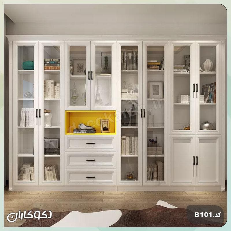 بوفه + کتابخانه دکوکاران مدل B101