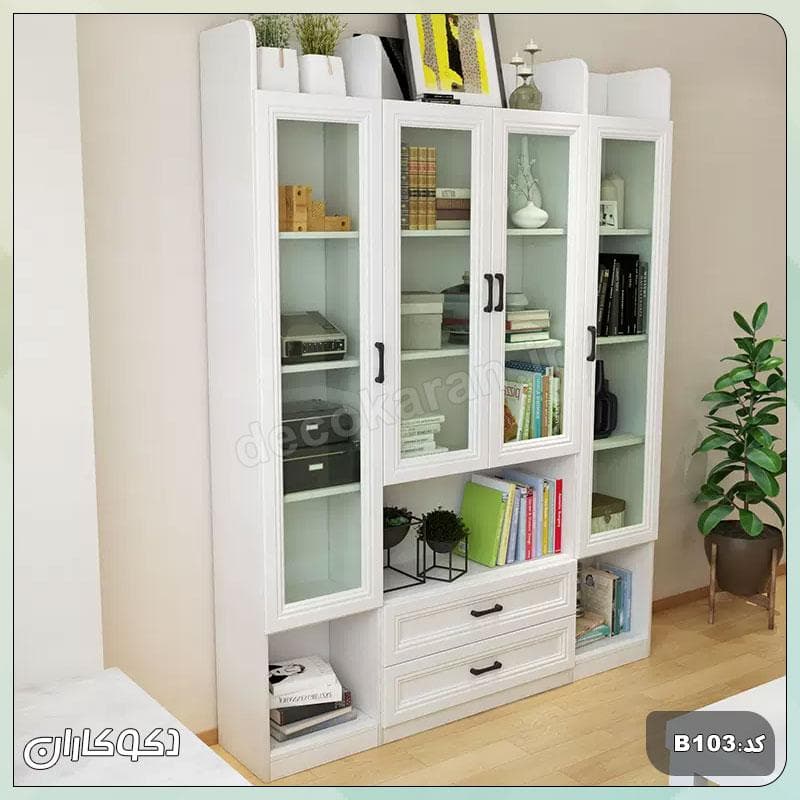 بوفه + کتابخانه دکوکاران مدل B103