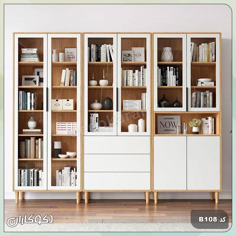 بوفه + کتابخانه دکوکاران مدل B108