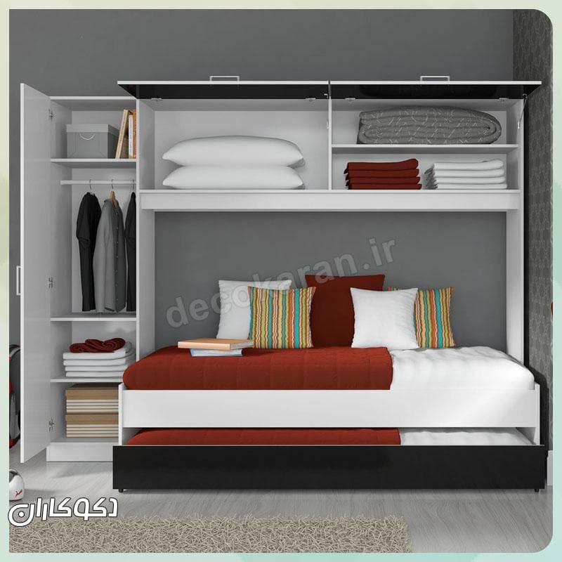 سرویس خواب نوجوان دکوکاران مدل SVN106