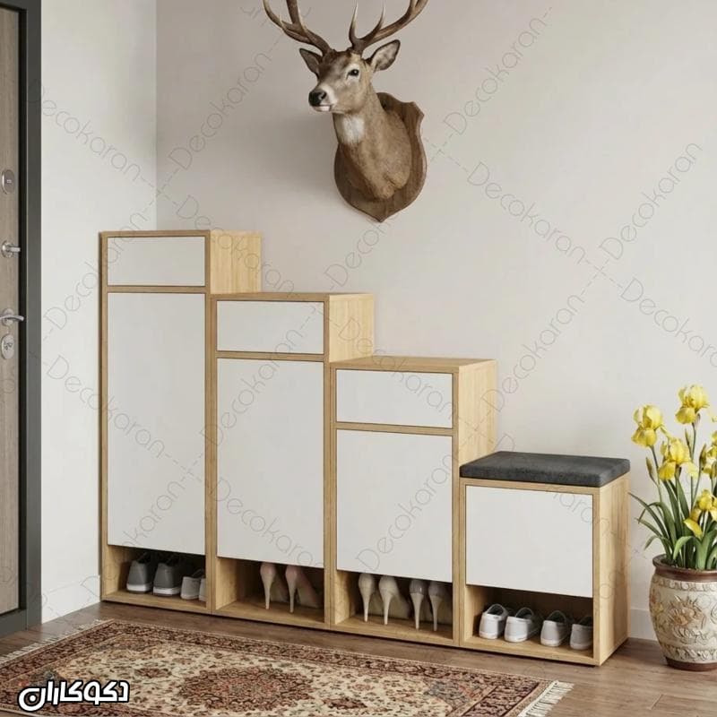 جاکفشی نشیمن دار دکوکاران مدل JKN102