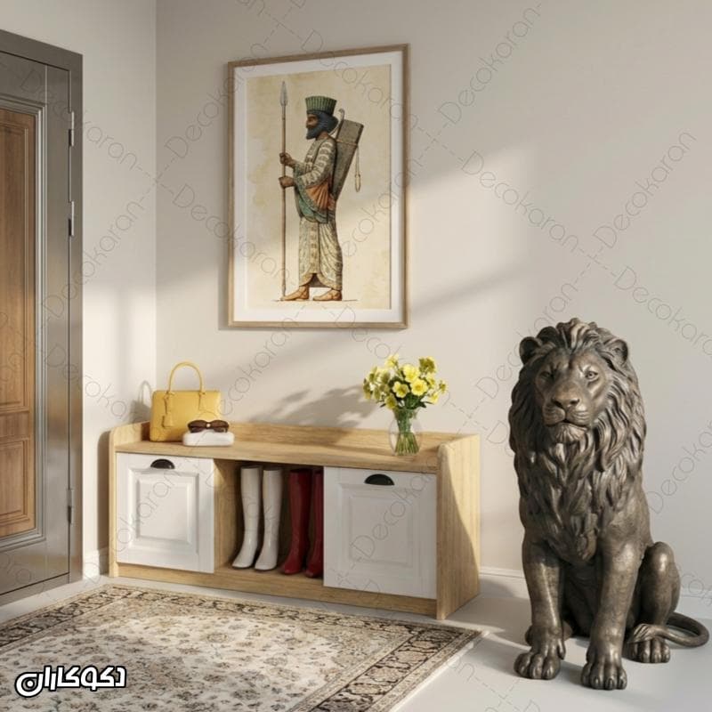 جاکفشی +نشیمن ممبران دکوکاران مدل JKN117