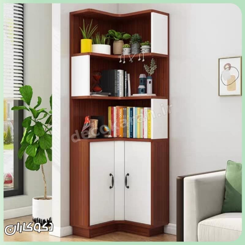 کتابخانه کنج دکوکاران مدل K148