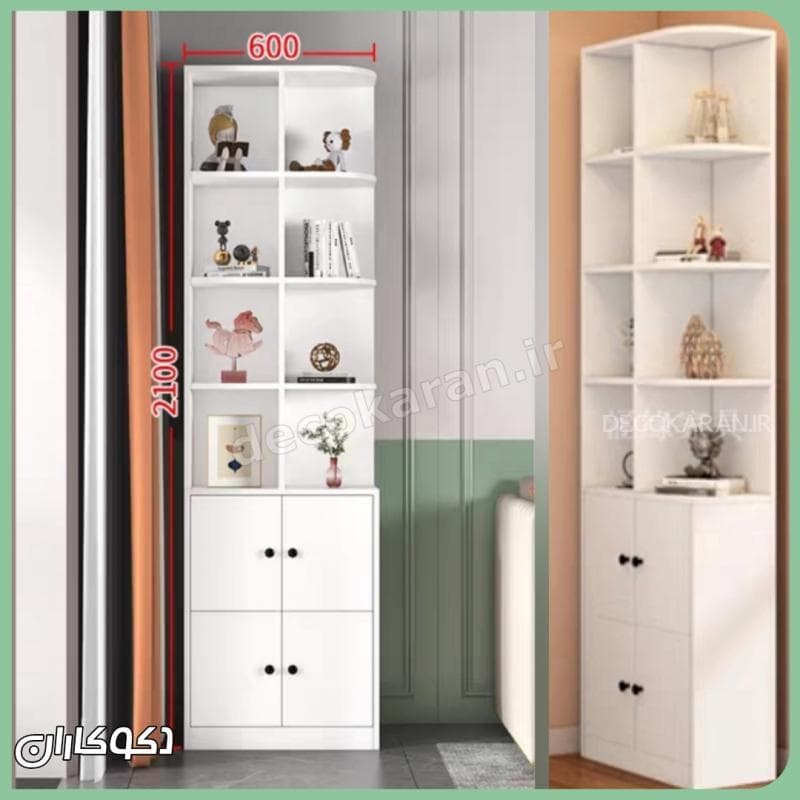 کتابخانه کنج دکوکاران مدل K161