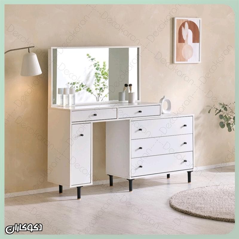 میز آرایش متحرک دکوکاران مدل MZ151