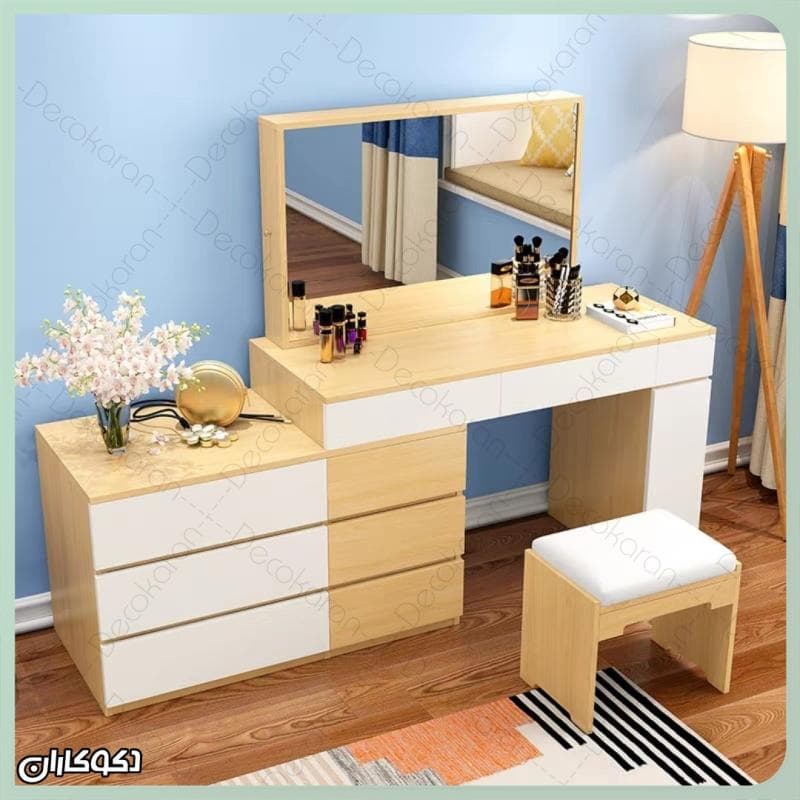 میز آرایش متحرک دکوکاران مدل MZ158