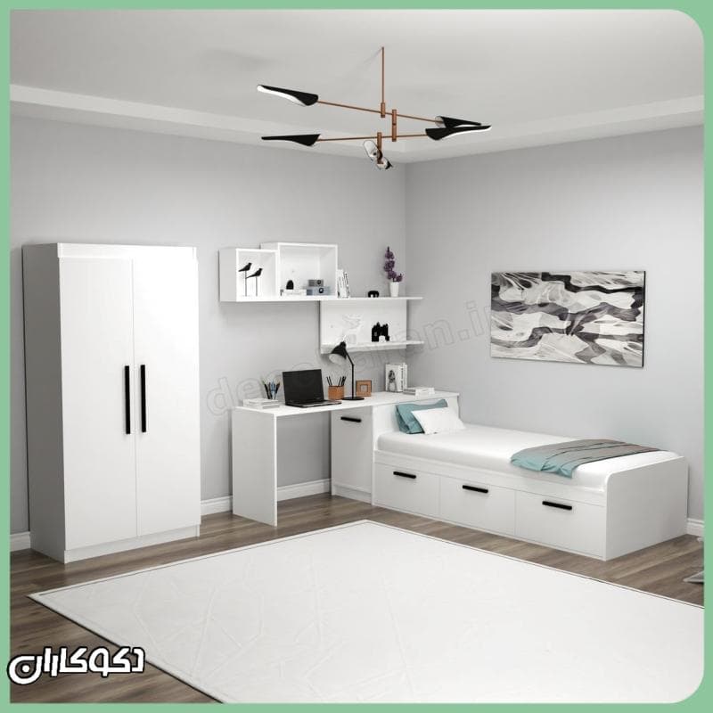 سرویس خواب نوجوان دکوکاران مدل SVN108