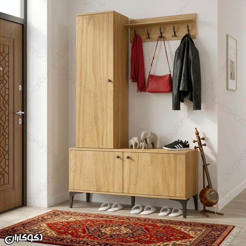 جاکفشی و جالباسی دکوکاران مدل JL155