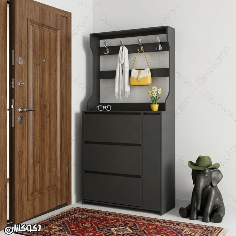 جاکفشی و جالباسی داشبوردی دکوکاران مدل JL157