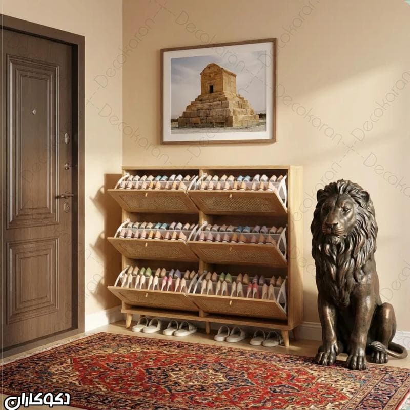 جاکفشی حصیری داشبوردی مدل JKD118