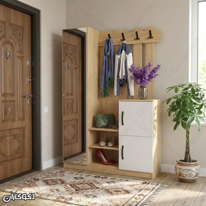 جاکفشی و جالباسی دکوکاران مدل JL114