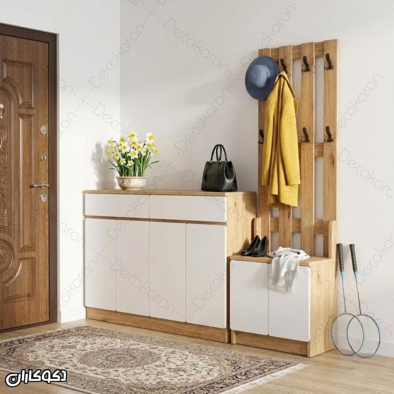جاکفشی و جالباسی دکوکاران مدل JL120