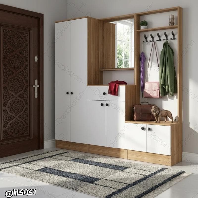جاکفشی و جالباسی دکوکاران مدل JL130