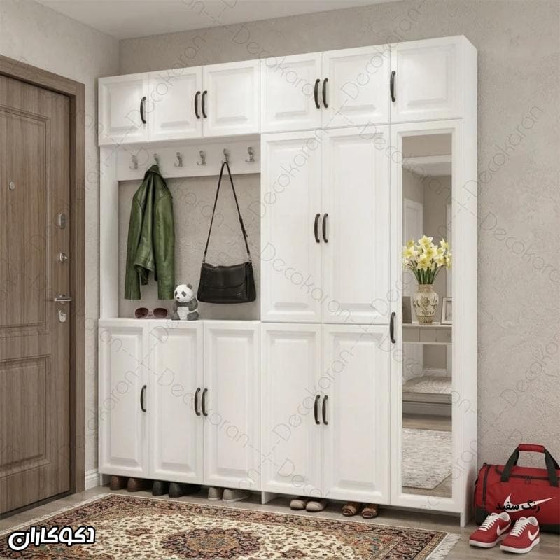 جاکفشی و جالباسی کم جا ممبران دکوکاران مدل JL143