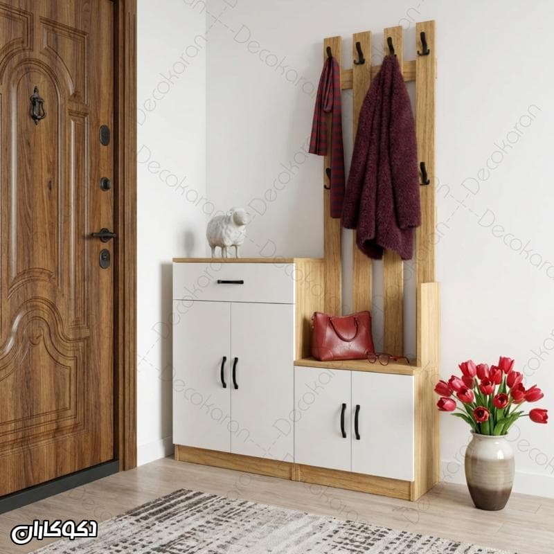 جاکفشی و جالباسی دکوکاران مدل JL111