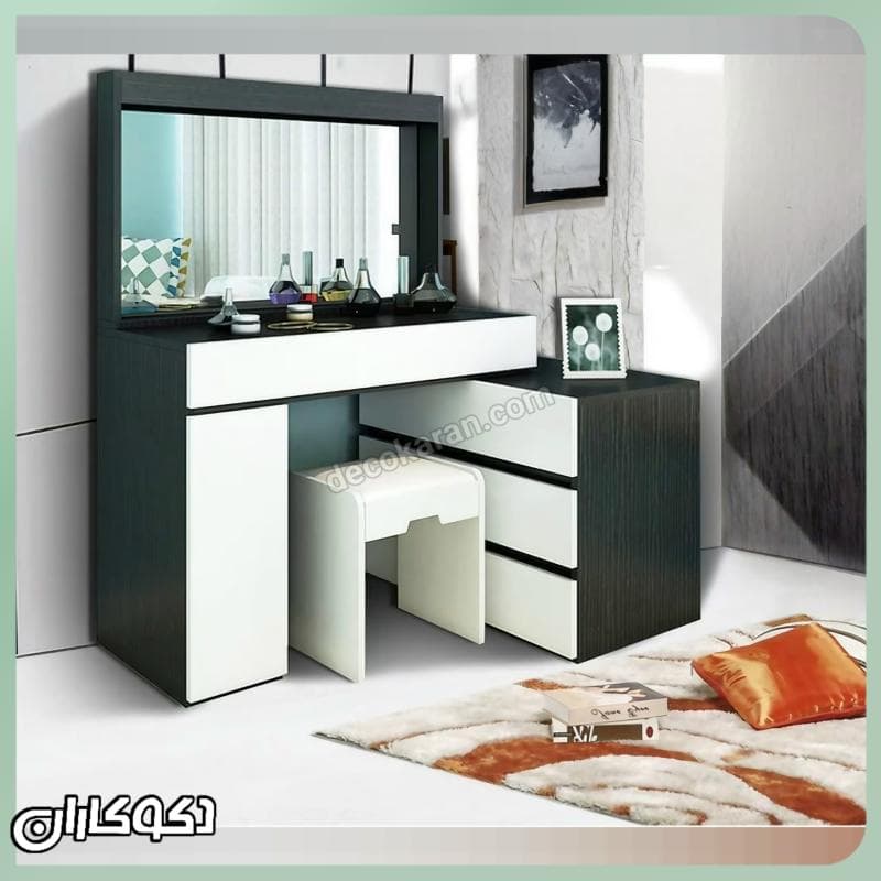 میز آرایش متحرک دکوکاران مدل MZ101