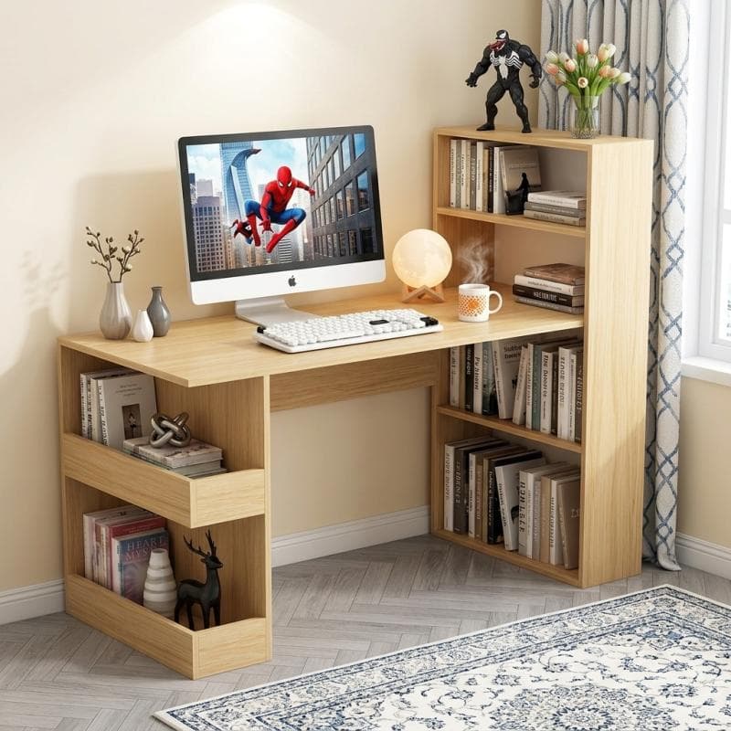 میز تحریر کتابخانه دار مینیمال مدل MTK119 دکوکاران