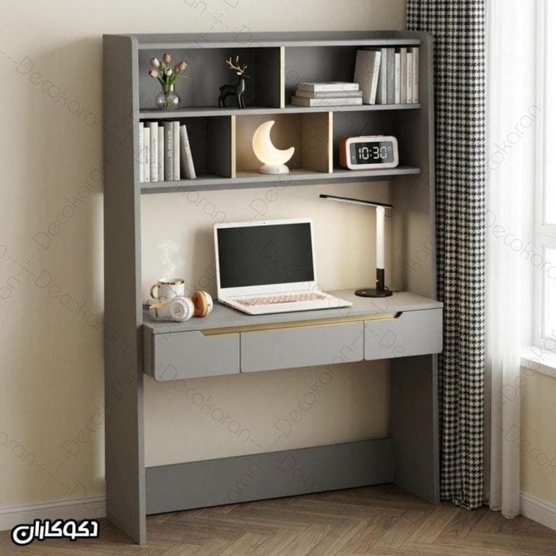 میز تحریر کتابخانه دار مدل MTK115 دکوکاران