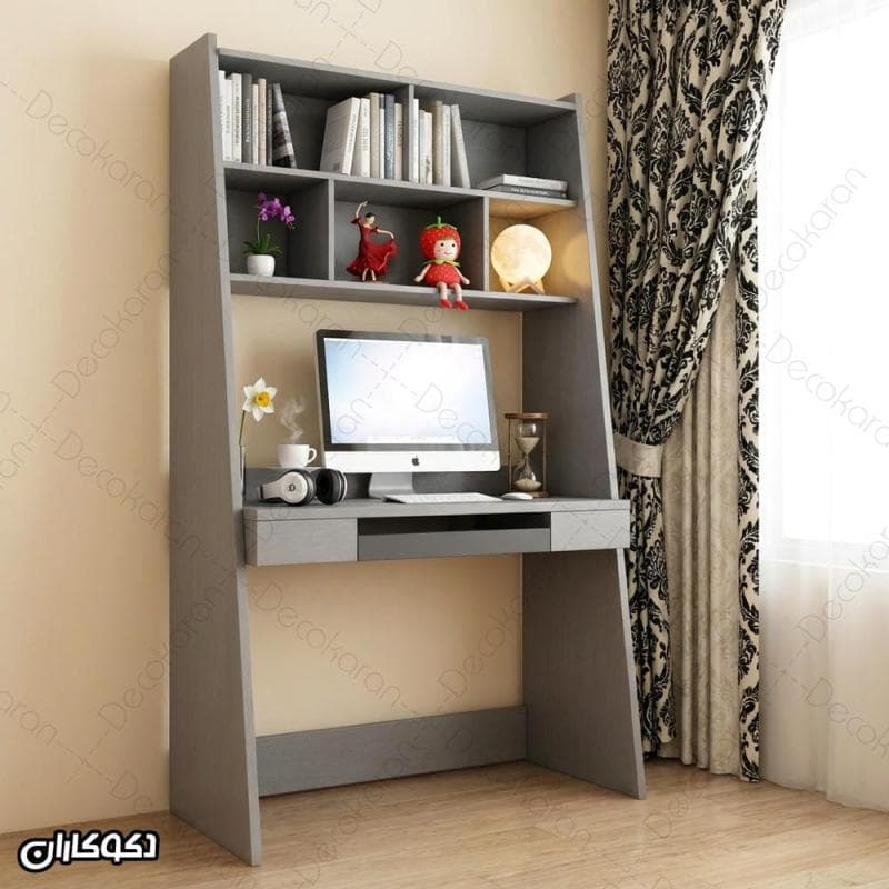 میز تحریر کتابخانه دار نردبانی مدل MTK118 دکوکاران